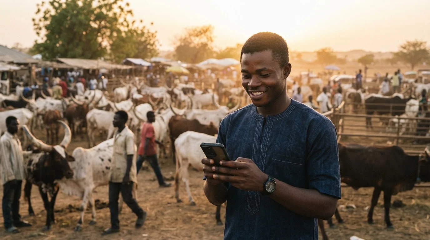 A young Ghanaian cattle entrepreneur planning an entry into the beef chain
