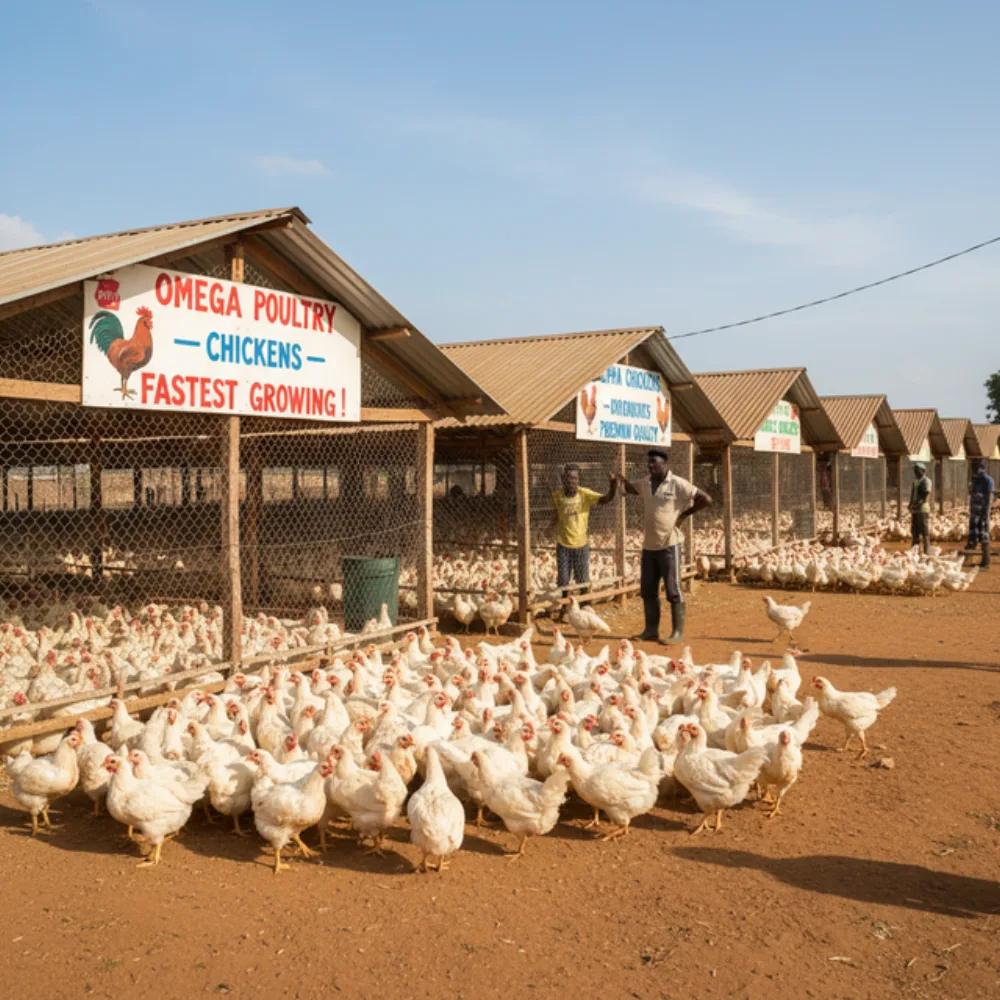 A first-time entrant building yet another crowded broiler production unit instead of the underserved middle